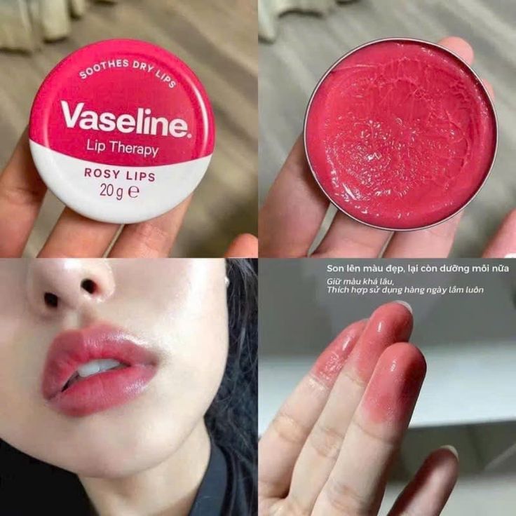 Vaseline Lip Balms